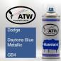 Preview: Dodge, Daytona Blue Metallic, GB4: 400ml Sprühdose, von ATW Autoteile West.